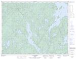 022F14 - LAC CARTERET - Topographic Map