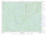022F16 - LAC AMARITON - Topographic Map