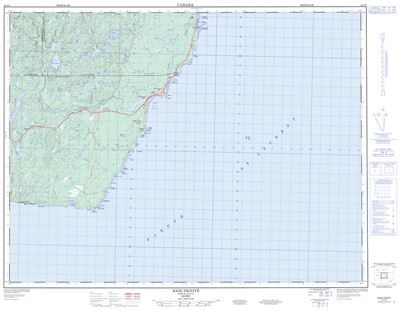 022G06 - BAIE-TRINITE - Topographic Map