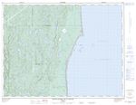 022G11 - PETITE RIVIERE DE LA TRINITE - Topographic Map