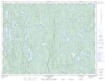 022G13 - LAC GEORGETTE - Topographic Map