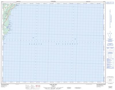 022G15 - ILES DE MAI - Topographic Map