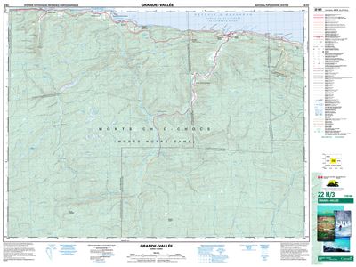 022H03 - GRANDE-VALLEE - Topographic Map