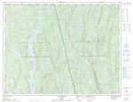 022J05 - LAC BEAUDIN - Topographic Map