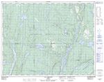 022J07 - LAC ASQUICHE - Topographic Map