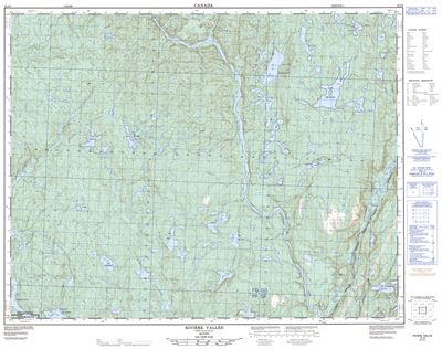 022J09 - RIVIERE VALLEE - Topographic Map