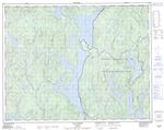 022J13 - LAC FORTIN - Topographic Map