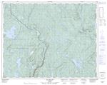 022J15 - LAC DOLLARD - Topographic Map