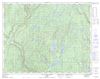 022J16 - LAC A L'EAU DOREE - Topographic Map
