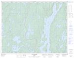 022K02 - LAC GAILLARD - Topographic Map