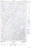 022K06E - LAC BLANZY - Topographic Map
