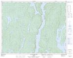 022K15 - LAC DU BOIS LONG - Topographic Map
