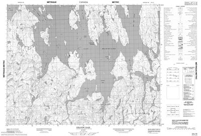 022L10 - GRANDE-BAIE - Topographic Map