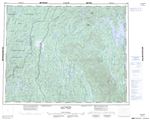 022M - LAC PLETIPI - Topographic Map