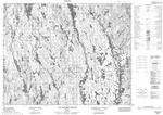 022M02 - LAC DES SEPT MILLES - Topographic Map