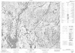 022M07 - LAC PIACOUADIE - Topographic Map