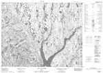 022M08 - LAC A LA CROIX - Topographic Map