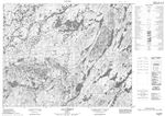 022M10 - LAC PAMBRUN - Topographic Map