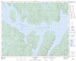 022N02 - LAC LACOSTE - Topographic Map