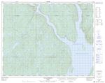 022N11 - LAC LANDRIAUX - Topographic Map