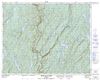 022O08 - GRAND LAC AU SABLE - Topographic Map