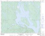 022O13 - PETIT LAC MANICOUAGAN - Topographic Map