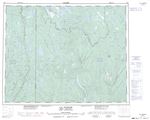 022P - LAC FOURNIER - Topographic Map