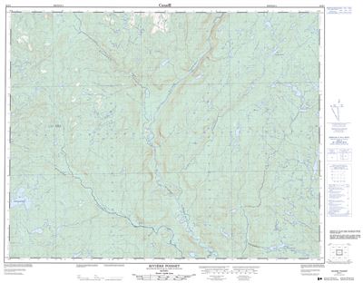 022P01 - RIVIERE POISSET - Topographic Map