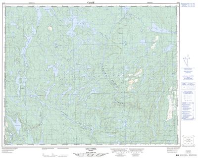 022P06 - LAC VITAL - Topographic Map