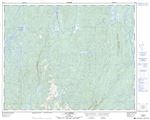 022P08 - LAC VERRIER - Topographic Map