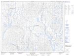 022P09 - LAC BELLANCA - Topographic Map