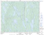 022P12 - LAC WACOUNO - Topographic Map