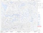 022P15 - DOMAGAYA LAKE - Topographic Map