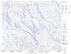 022P16 - LAC THEVET - Topographic Map