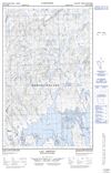 023A03W - LAC ASSIGNY - Topographic Map