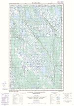 023A05W - DUMBELL LAKE - Topographic Map