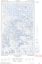 023A11W - PETIT LAC JOSEPH - Topographic Map