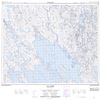 023A14 - LAC JOSEPH - Topographic Map