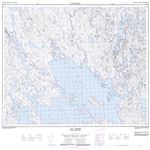 023A14 - LAC JOSEPH - Topographic Map