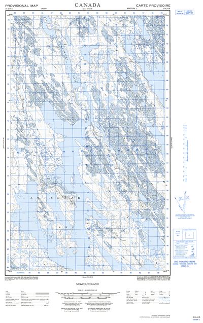 023A15E - NO TITLE - Topographic Map