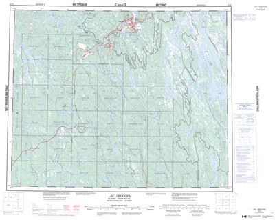 023B - LAC OPOCOPA - Topographic Map