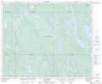 023B11 - LAC CARHEIL - Topographic Map