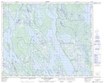 023B16 - LAC PETITE HERMINE - Topographic Map