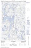 023C12W - LAC ATTICOUPI - Topographic Map