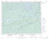 023D - LAC NAOCOCANE - Topographic Map