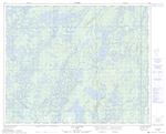 023D09 - LAC DAHOUET - Topographic Map