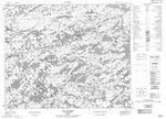 023E04 - LAC JOUBERT - Topographic Map