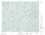 023E08 - LAC MONTBRILLANT - Topographic Map