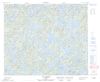 023E15 - LAC CHAMBURE - Topographic Map