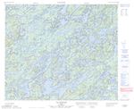 023E16 - LAC MONTVIEL - Topographic Map